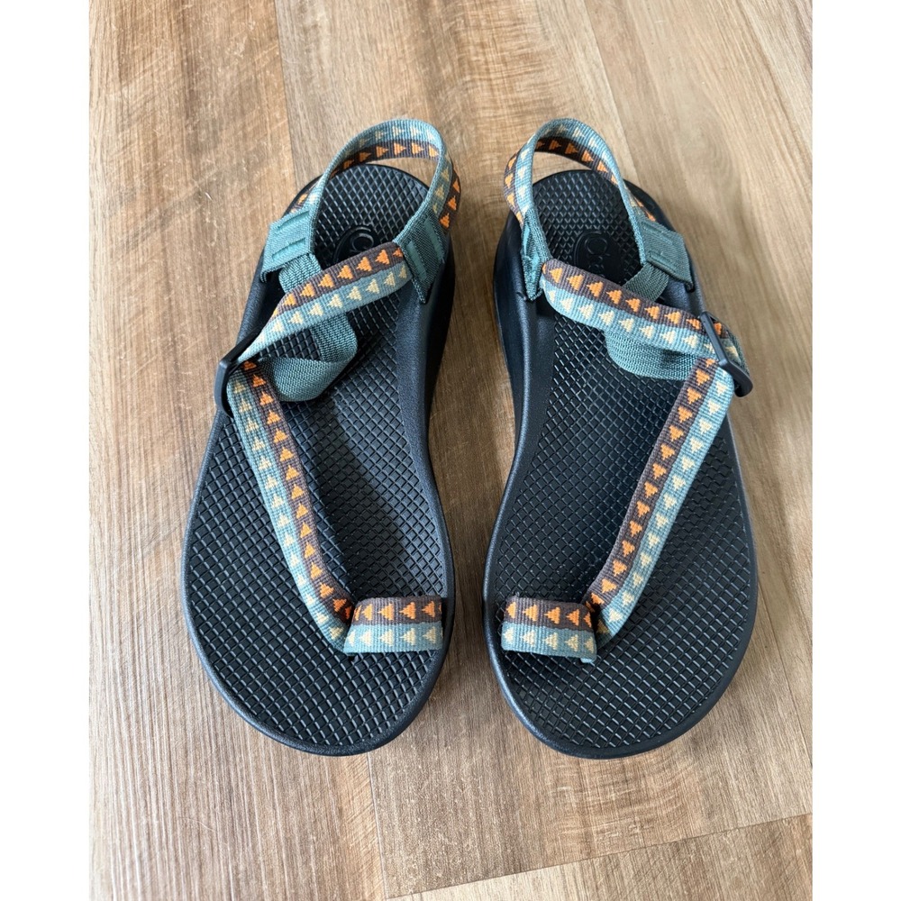 Chaco Bodhi Wedge Dark Forest Sandals Mens 7 Comfort Adjustable Strap
